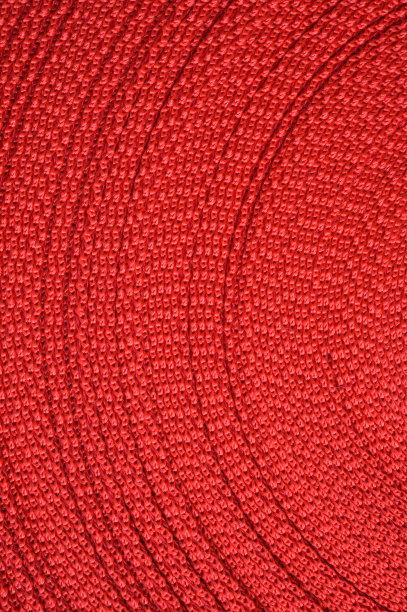 钩针用的红色纱线图片下载