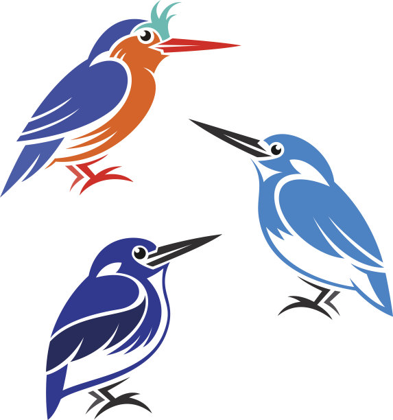 程式化的鸟类图片下载