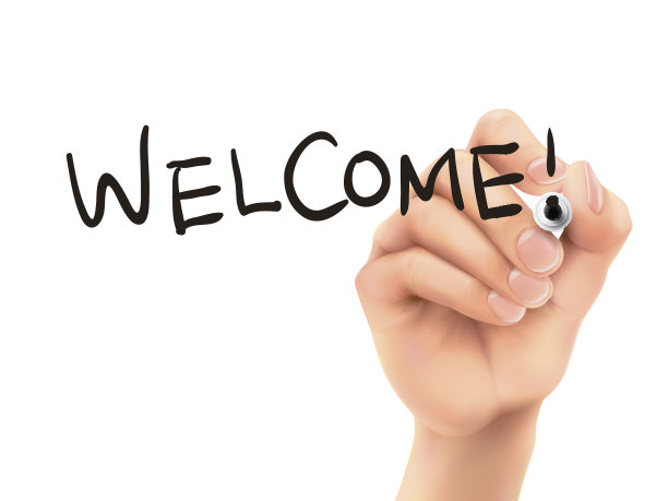 欢迎手写字图片下载