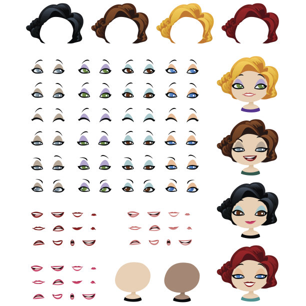 时尚女性形象的表达图片下载