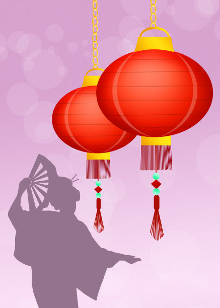 中国的灯笼图片下载