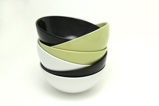 色彩斑斓的空碗图片下载