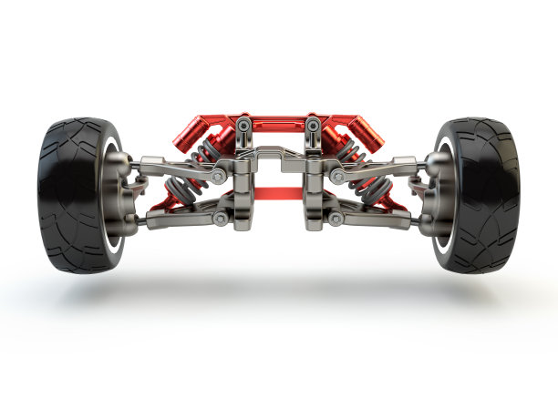 前桥与悬挂和运动气体吸收器图片下载