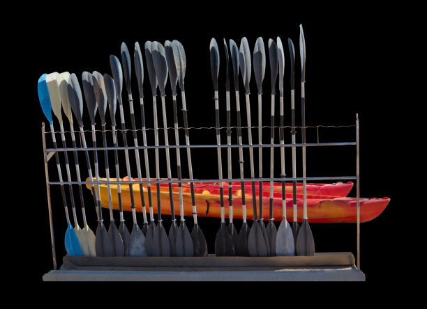 桨和独木舟图片下载