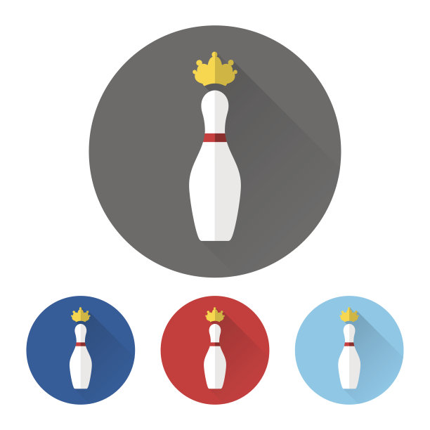 彩虹糖和金色的皇冠图标图片下载