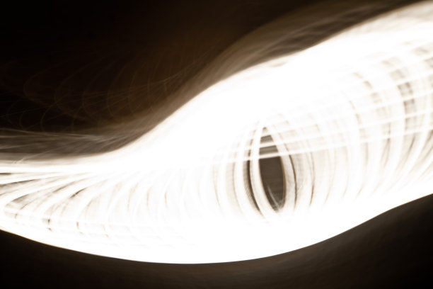 光的抽象轨迹环图片下载