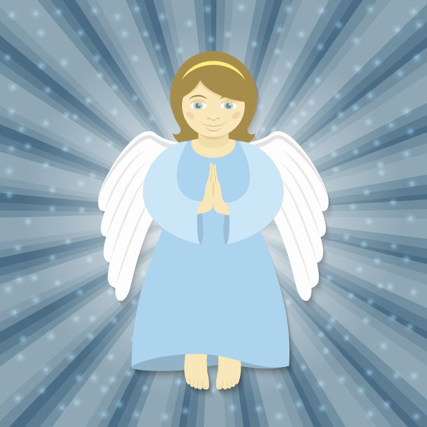 圣诞天使图片下载