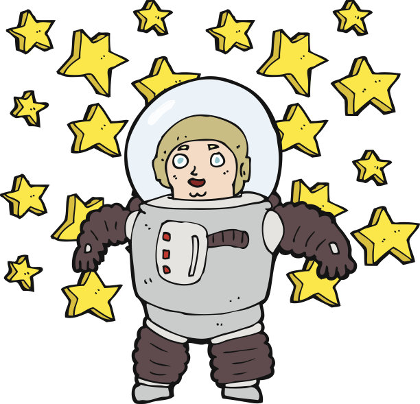 卡通宇航员图片下载