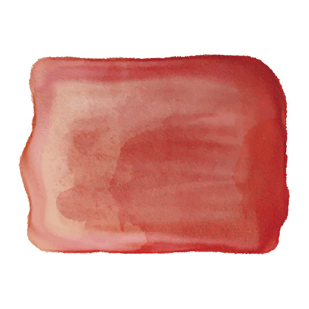 水彩红漆污渍隔离图片下载