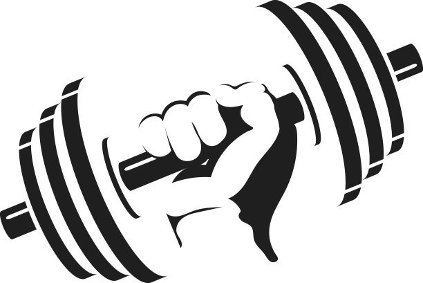 手里拿着哑铃图片下载