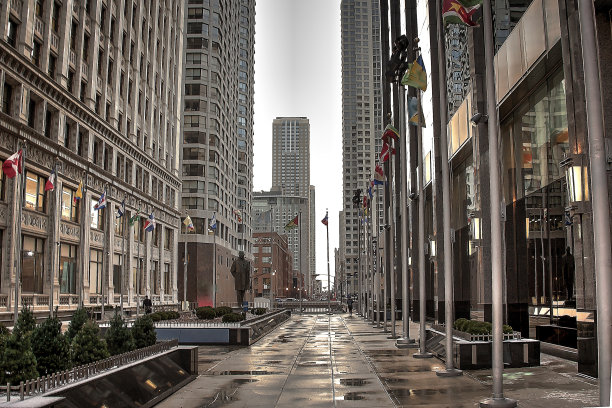 芝加哥市中心图片下载