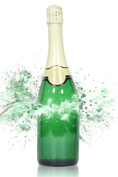 香槟爆炸。图片下载