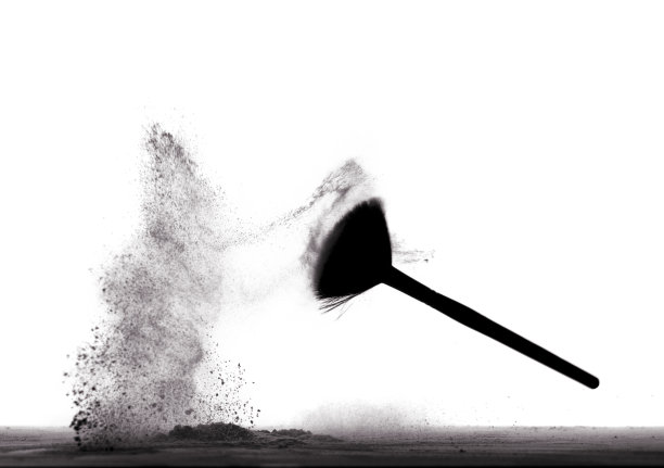 专业化妆扇刷图片下载