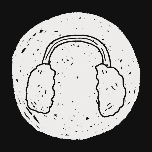 耳套涂鸦图片下载