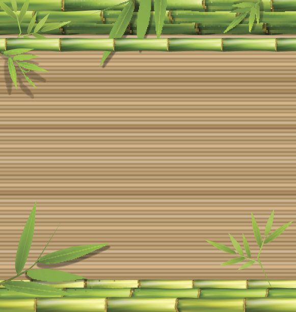 绿竹草上褐素材图片