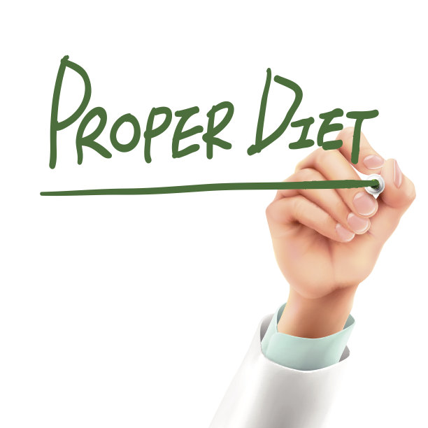 医生写适当的饮食词汇图片下载