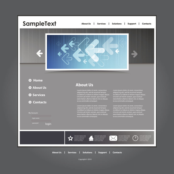 网站模板图片下载