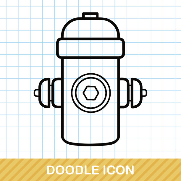 消防栓涂鸦图片下载