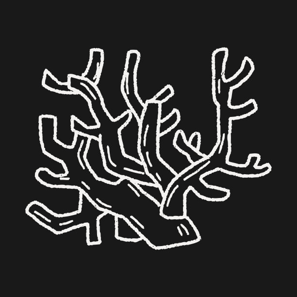 珊瑚涂鸦图片下载