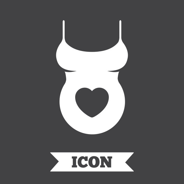 孕妇衬衫标志图案。母性象征图片下载