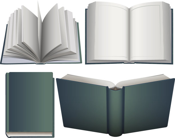 书矢量图素材ID：122096176