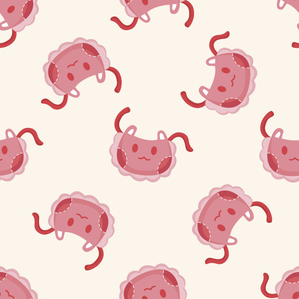 婴儿围嘴，无缝图案图片下载