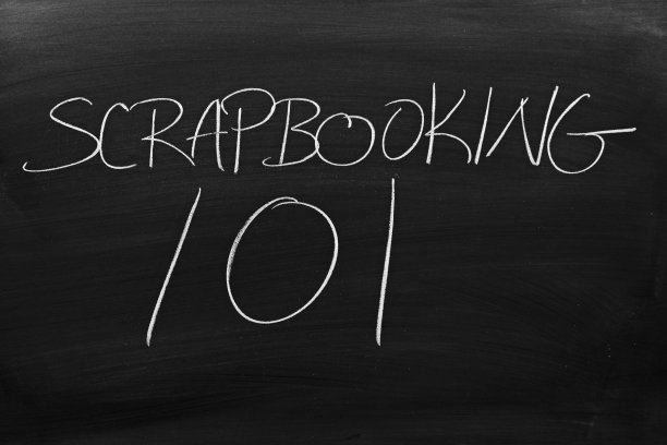 剪贴簿101在黑板上图片下载