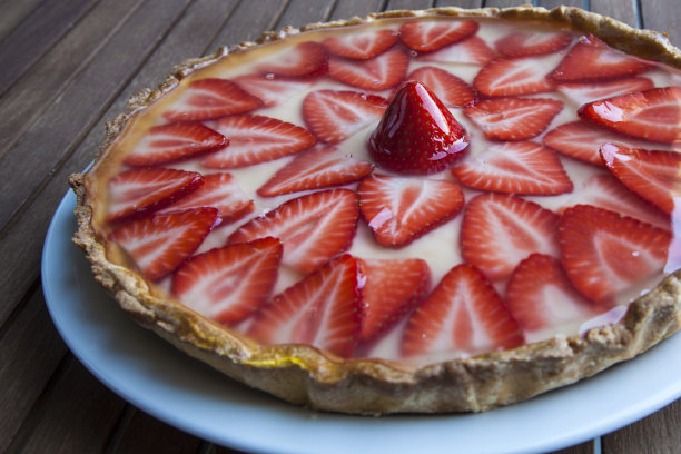 草莓馅饼图片下载