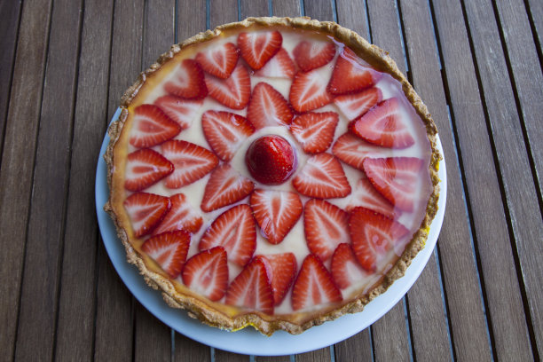 草莓馅饼图片下载