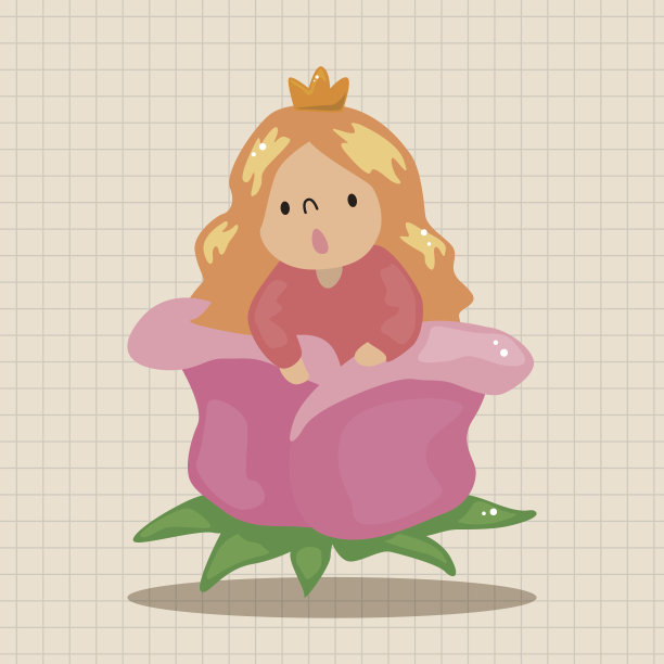 童话公主主题元素图片下载