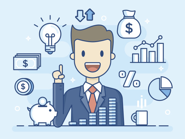 投资者。图片下载