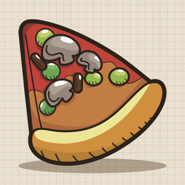 披萨的主题元素图片下载