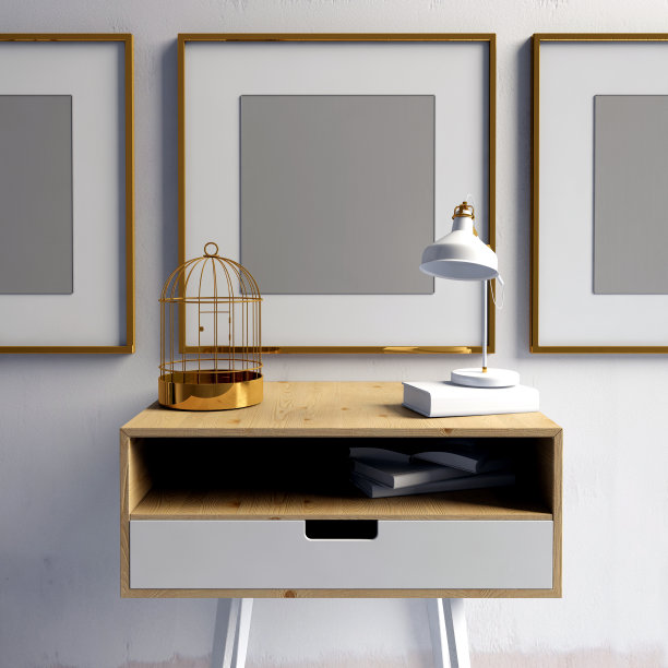 3d插图，静物画。素材图片