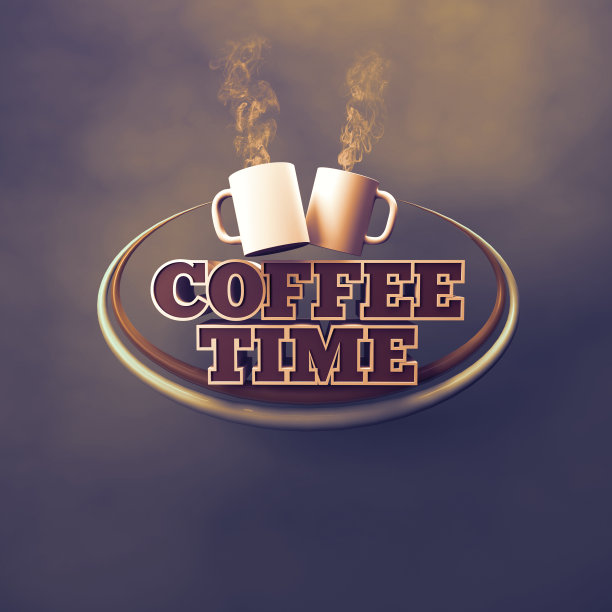 喝咖啡的时间3 d图片下载