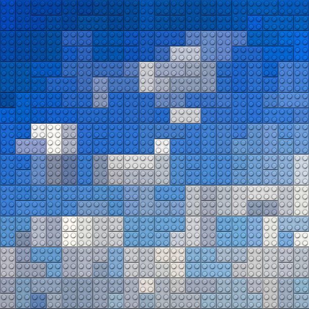 塑料砖块背景图片下载