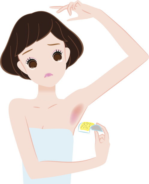 它未能用发蜡自我处理腋毛图片下载