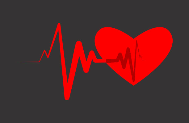 心电图，心电图，医疗图标。图片下载