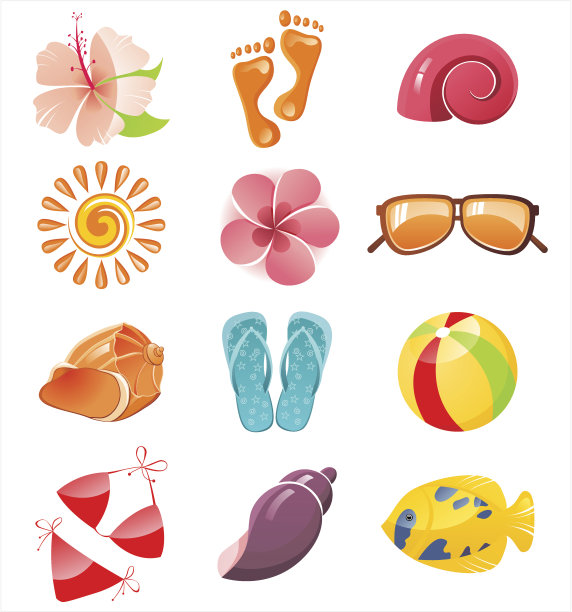 夏天时间图标图片下载