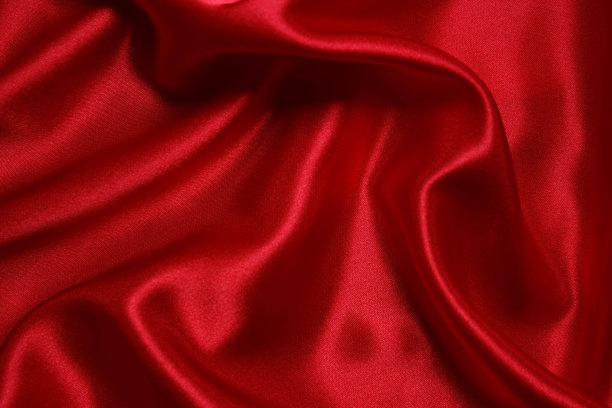 红布波浪背景纹理。图片下载