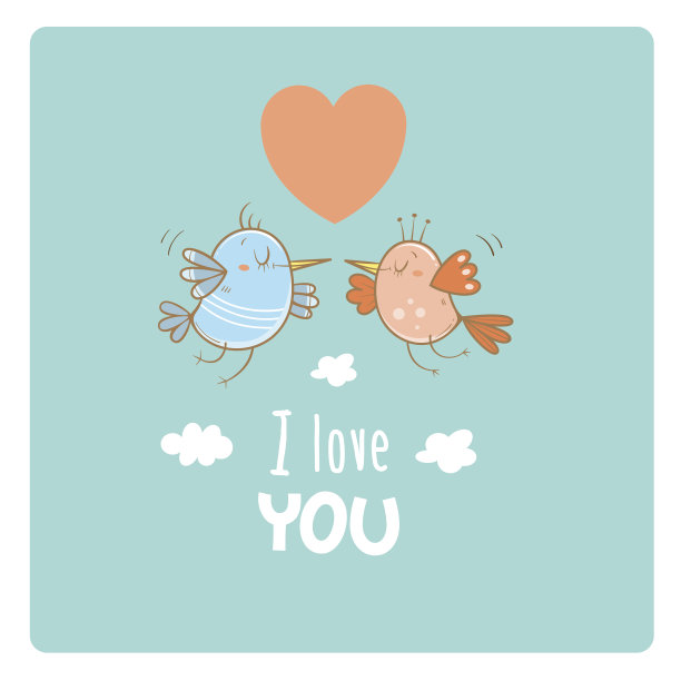 卡与鸟类。图片下载