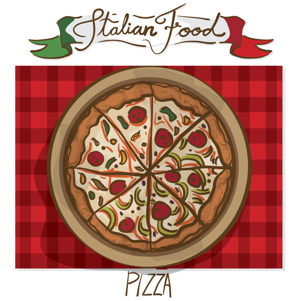 意大利食物披萨图片下载