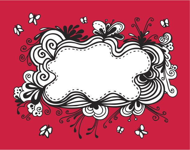 花的框架图片下载