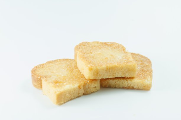 烤蒜蓉面包片图片下载