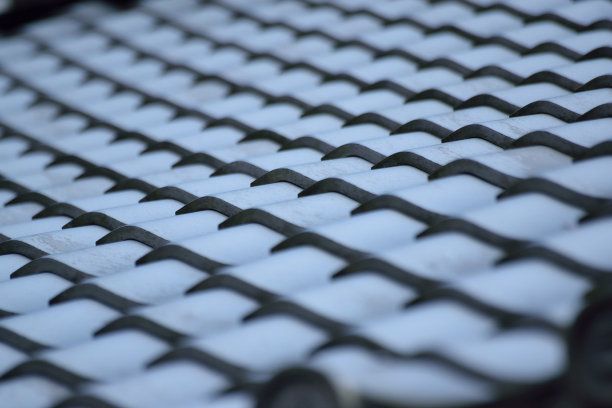 传统日本房屋屋顶的抽象波浪背景图案图片下载