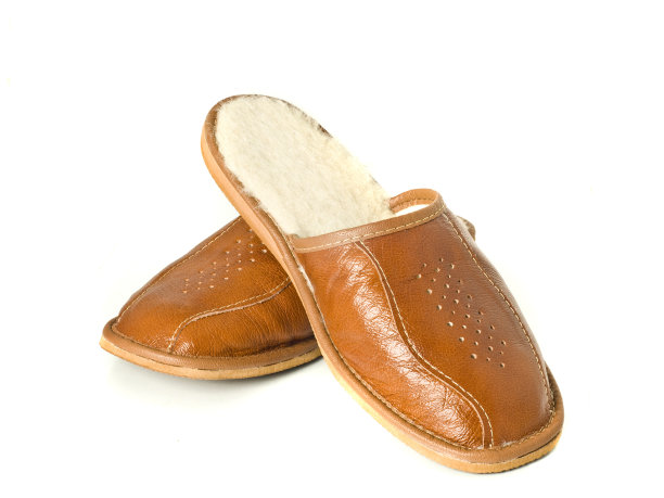 男士居家拖鞋隔离图片下载