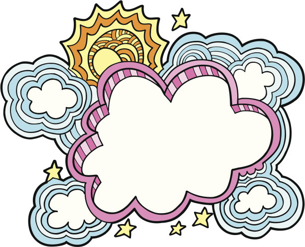 绝妙的云和太阳图片下载