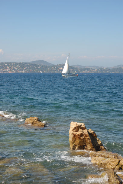 圣特罗佩的游艇图片下载