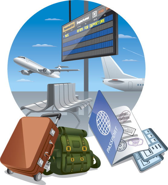 到达机场离港图片下载