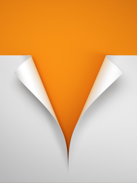 有弯角的纸张图片下载