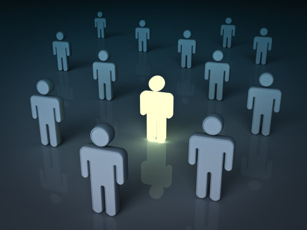 从人群中脱颖而出图片下载